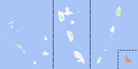 Range map of Anolis extremus